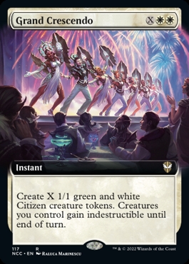 Grand Crescendo Streets of New Capenna- Commander decks Bordless